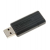 VERBATIM Flash Disk 64GB USB 2.0 Store 'n' Go PinStripe, čierna (49065)