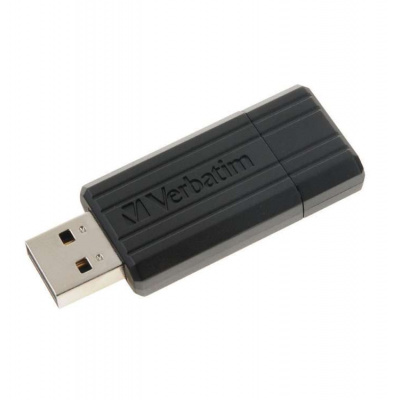 VERBATIM Flash disk Store 'n' Go PinStripe/ 64GB/ USB 2.0/ černá (49065)