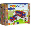 Sada kociek Connect 2v1: Autobus / Auto s návesom Trefl 61973