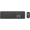 Logitech 920-012504 klávesnica Obsahuje myš Kancelária RF Wireless + Bluetooth QWERTZ Nemecký Grafit (920-012504)