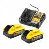 Nabíjačka XR DeWalt DCB1104H2 + 2×akumulátor 18 V