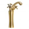 Reitano Rubinetteria Antea Vysoká umývadlová batéria s výtokom, výška 245 mm, bronz 3176L