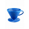 Dripper HARIO V60-02 turkusowy + 40 szt. filtrów (Dripper HARIO V60-02 turkusowy + 40 szt. filtrów)