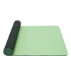 Yate Yoga Mat dvouvrstvá TPE barva světle zelená/tmavě zelená