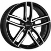 DEZENT Alufelge 7.0 J x 17 114,3/5/48/71,6 TR dark Black/polished front Dezent 7x17 5x114,3 ET48.00