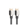 LANBERG Ultra High Speed HDMI 2.1 kabel, 48 Gbps, 8K@60Hz, 5K@120Hz, délka 1,8m, černý, zlacené konektory