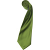 Premier Kravata Colours PR 750, saténová COT390750m1699-oasis green UNI Zelená oasis