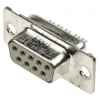Konektor D-Sub, řada: TMC, rozteč: 2.77mm, orientace těla: Rovný, počet kontaktů: 9, Montáž na panel, Samice Standardní