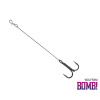 Delphin Bomb! Návazec Twisto Rigs Wolfram 3 ks 6 8 cm