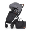 PETITE&MARS Kočík športový Royal3 Silver Ultimate Grey