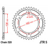JT JTR5, počet zubov 47