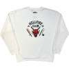 Crewneck Stranger Things - Stranger Things - Hellfire Club Biela XL