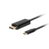 USB-C(M)->DisplayPort(M) kabel 1,8m 4K 60Hz černá CA-CMDP-10CU-0018-BK