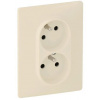 LEGRAND Dvojzásuvka VALENA LIFE S753286 PO béžová