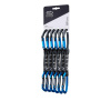 Sada expresek Climbing Technology Lime SET NY PRO 12 cm - pack of 6 anthracite/blue