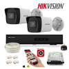 HIKVISION 2 kamerový set IP kamier 4Mpx Tuba
