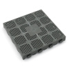 FLOMAT s.r.o. Plastová dierovaná dlažba Linea Combi 40 x 40 x 4,8 cm, sivá