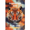 Študentský diár Tiger (september 2024 – december 2025), 9,8 × 14,5 cm - NOTIQUE
