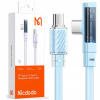Kábel McDodo USB typ C - USB typ C 1,8 m modrý