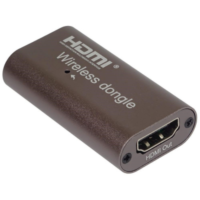 PremiumCord Wireless HDMI Adapter pro chytré telefony a tablety, Android, MIRACAST, iPhone,Win8 Pomocí Wi-Fi Direct technologie, zobrazí adaptér všechna vaše videa, filmy, audio soubory a obrázky na V