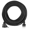 EMOS Přívod prodlužovací 25m 1zásuvka-spojka 250V/16A 3x 2,5mm² pryž krytka IP44 černá