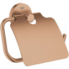 GROHE Essentials držiak toaletného papiera s krytom, kartáčovaný Warm Sunset, 40367DL1