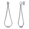 Stříbrné řetízkové náušnice Ami GV02247E