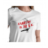 Dámske tričko biele - Anarchy in the U.K. 3XL
