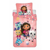 Jerry Fabrics Detské bavlnené obliečky Gabbys Dollhouse 02 140x200, 70x90 cm
