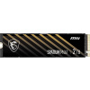 MSI S78-440Q550-P83 SSD disk M.2 2 TB PCI Express 4.0 3D NAND NVMe