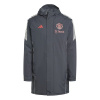 adidas Manchester United Stadium Parka 24/25 Mens Carbon S