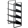 YAMAZAKI Stojan na fľaše Tower 4305, kov, v.40 cm, biely