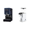 Gaggia New Classic EVO BC, blue + Rocket Espresso FAUSTINO 3.1, chrome