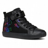 PRECHODOVÉ TENISKY GEOX GISLI BLACK/VIOLET DISNEY MINNIE MOUSE R.25
