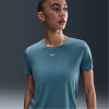 Nike Dri-FIT One Women's Standard Fit Short-Sleeve Top Smokey Blue 14 (L)