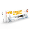 Sada farieb AK Interactive - WWII Luftwaffe Mid-War Colors Set 3G