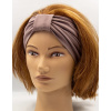 Turbanová čelenka Mokka - S