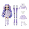 MGA Rainbow High Zimná fashion bábika Violet Willow fialová
