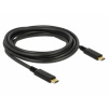 Delock Kábel USB-C USB 2.0 USB-C ® zástrčka, USB-C ® zástrčka 3.00 m čierna 83325; 83325