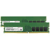 TRANSCEND DIMM DDR4 32GB (Kit of 2) 3200Mhz 1Rx8 2Gx8 CL22 1.2V JM3200HLE-32GK