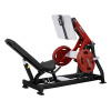 Steelflex Leg Press Plateload Line PLLP (Barva: černo-červená)