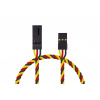 Hitec 4612 S prodlužovací kabel 900mm JR kroucený silný, zlacené kontakty (PVC)