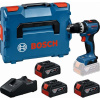BOSCH Akumulátorový příklepový vrtací šroubovák PRO GSB18V-52 + L-BOXX (0.601.9S0.128)