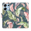 Flip pouzdro iSaprio - Xiaomi Redmi Note 13 4G - Flower Pattern 09 - kapsičky na karty (Knížkový flip kryt, obal, pouzdro iSaprio na mobil Xiaomi Redmi Note 13 4G - Flower Pattern 09 - 360° ochrana te