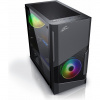 EVOLVEO M5, case mATX, průhledná bočnice, černá CAEM5