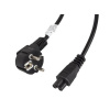 LANBERG CEE 7/7 (MICKEY) na IEC 320 C5 POWER CORD 3M VDE černý