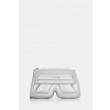 Listová kabelka Karl Lagerfeld IKON/K B1W30128 strieborná ONE SIZE