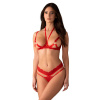 Obsessive Cupide Desir 2-pcs Crotchless Set