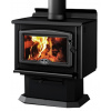 Osburn 2000 Telo kachlí + čierne dvierka + podstavec s popolníkom