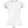 SOL's Collection Tričko Sporty Women, sportovní, krátký rukáv, dámské COT25115900100-white Bílá XS